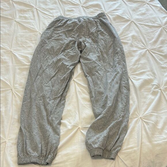 Champion Women's Gray Elastic Waist Drawstring Athletic Jogger Sweatpants Size S - Picture 9 of 9